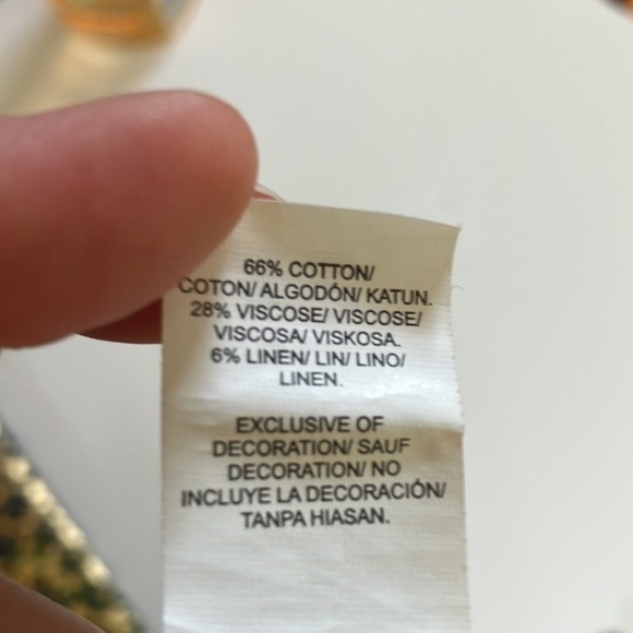 NWT Lucky Brand Cotton Paisley Sleeveless Blouse M Tribal Western Boho Cottage - Picture 10 of 10